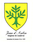 Jean d’Aulon (* v. 1390, † 1458), écuyer ou intendant de Jeanne d’Arc. Fidèle entre les fidèles, a accompagné Jeanne de Chinon à Compiègne.